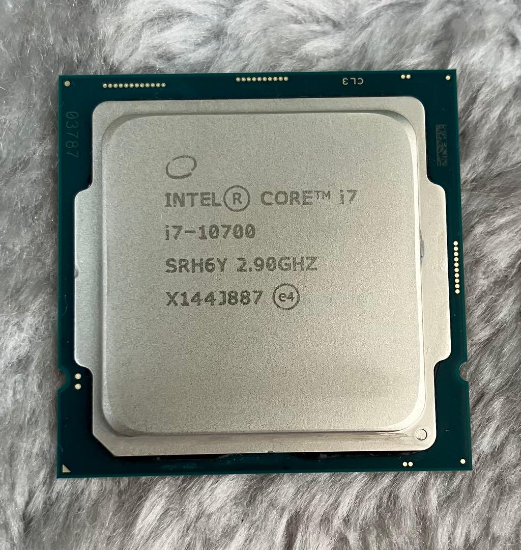 Intel Core i7-10700 美品　正常動作取り外し中古品 Intel 〔中古〕インテル® Core™ i7-10700 プロセッサー Bulk（中古保証