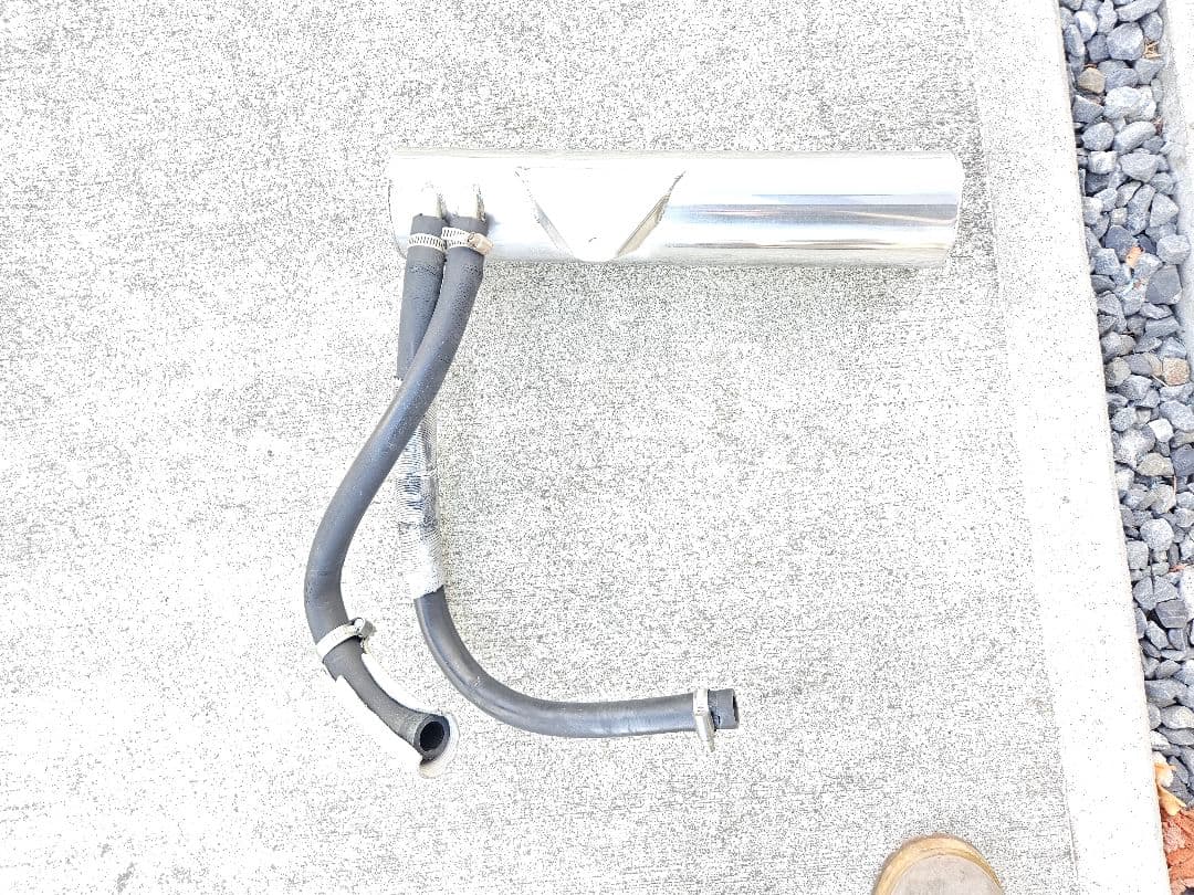 シルビア　180SX　S15　オイルキャッチタンク　SR20 シルビア S15 SR20DET用 レーシング オイルキャッチタンク : エアロ