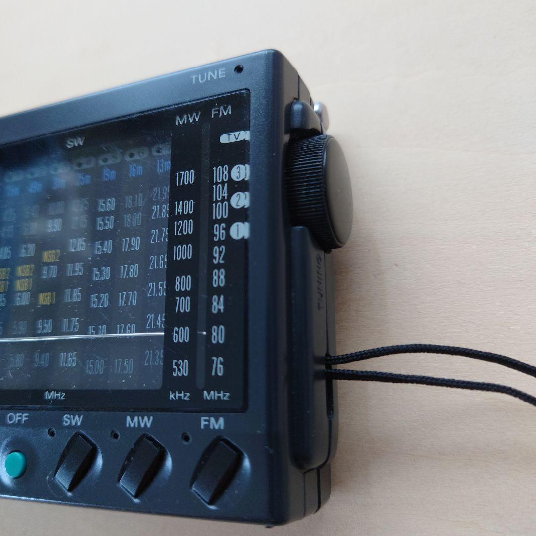 s*9様 SONY ICF-SW22 SW MW FMポータブルラジオ - メルカリ