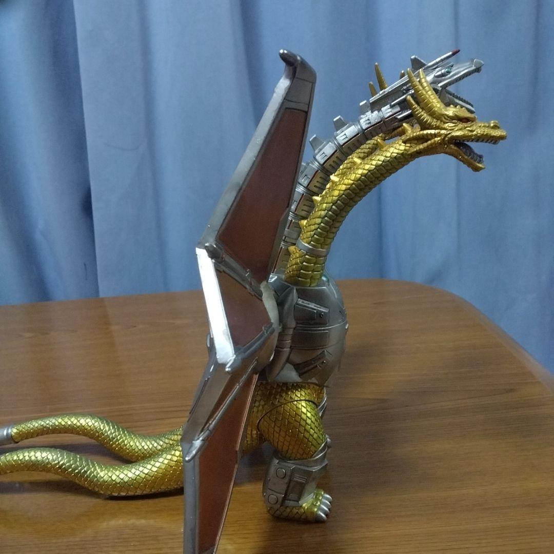 メカキングギドラ ソフビ 1991 バンダイ 塗装品 高さ29センチ - メルカリ