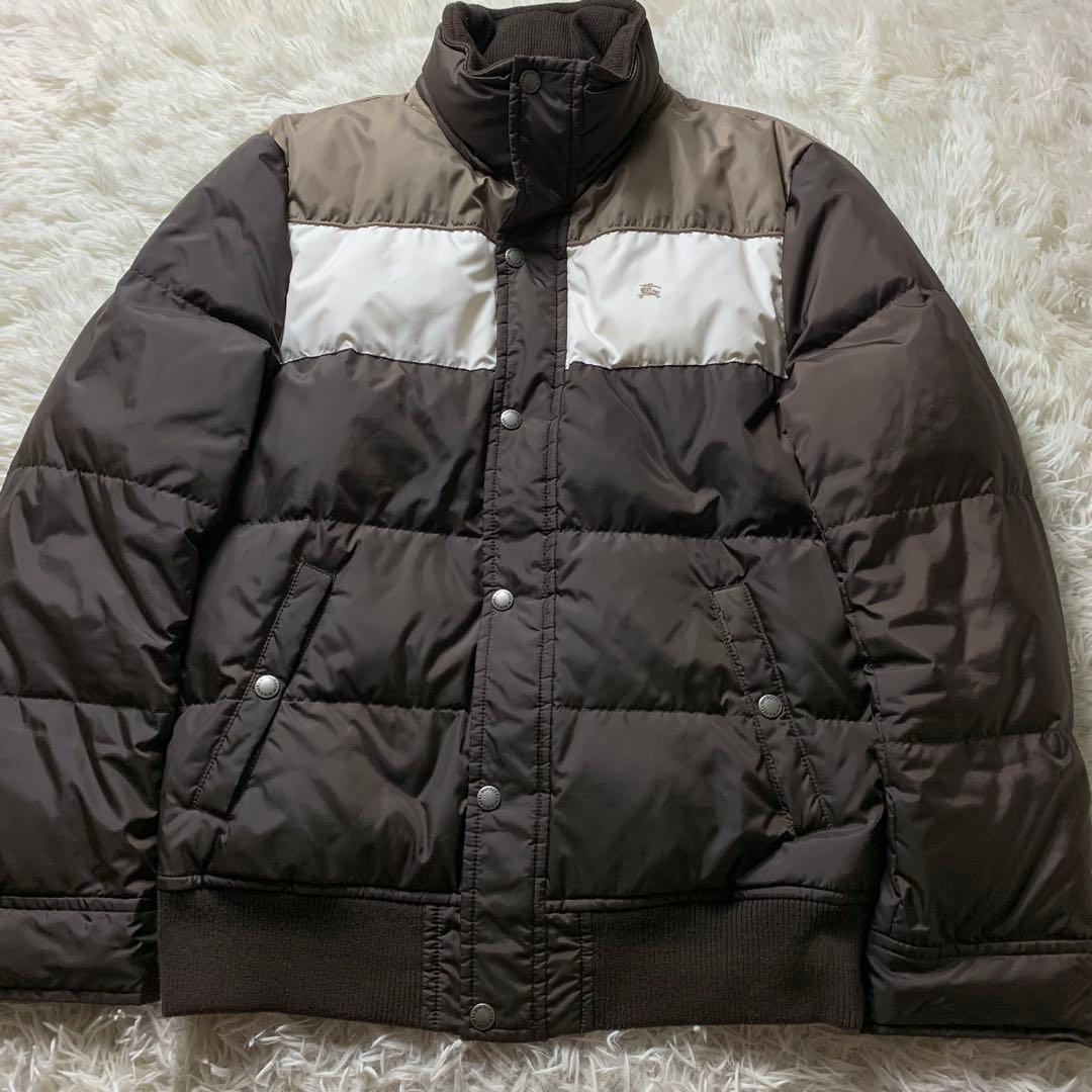 バーバリーブラックべーベル ダウンジャケット ノバチェック