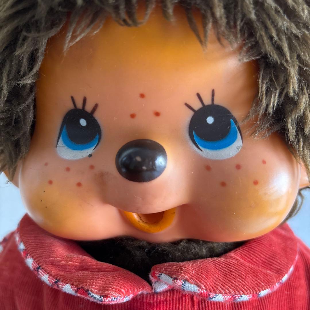昭和レトロ 希少レア モンチッチ 45cm 青目 ブルーアイ - メルカリ
