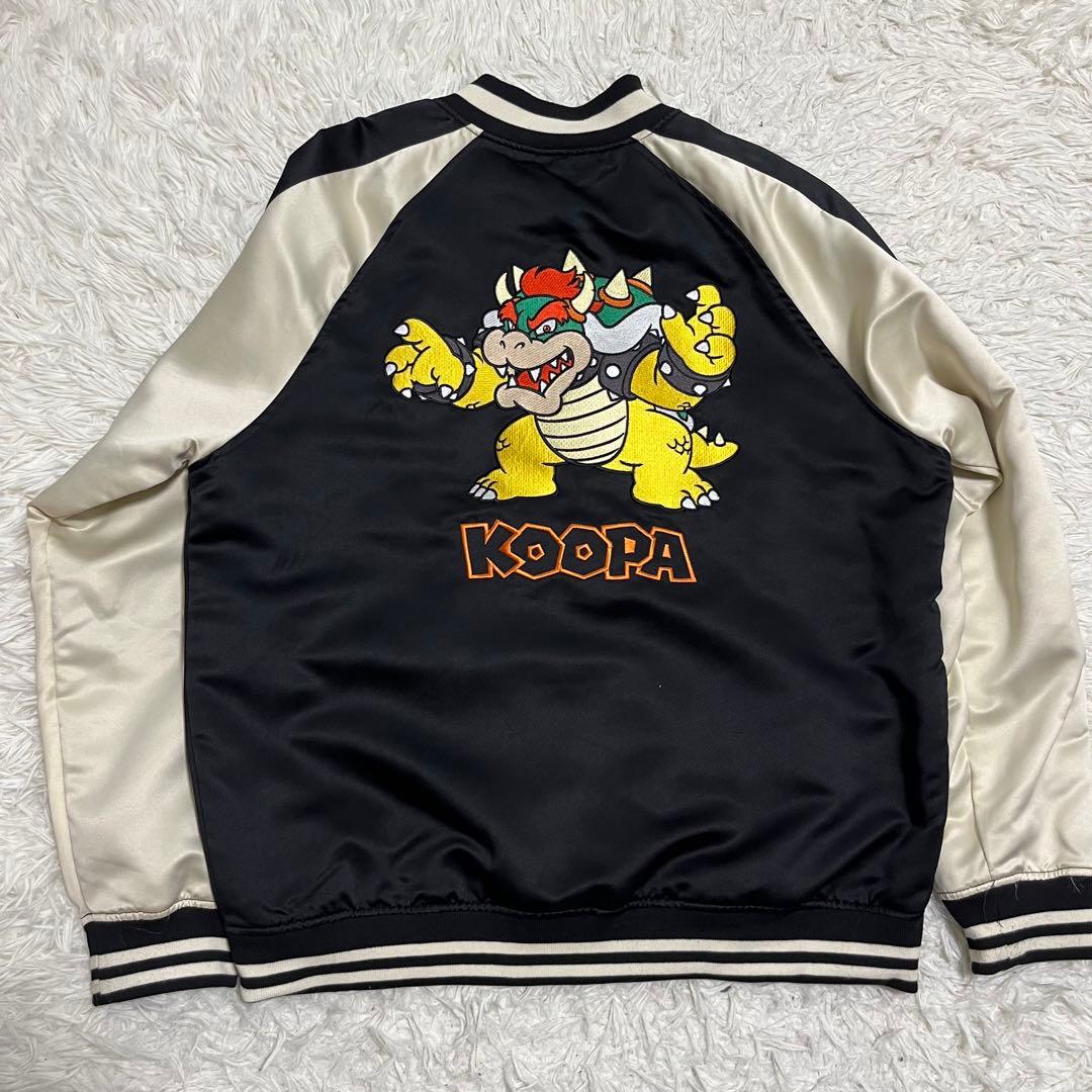 完売品 USJ期間限定 クッパ スカジャン ブルゾン ワッペン 刺繍 L