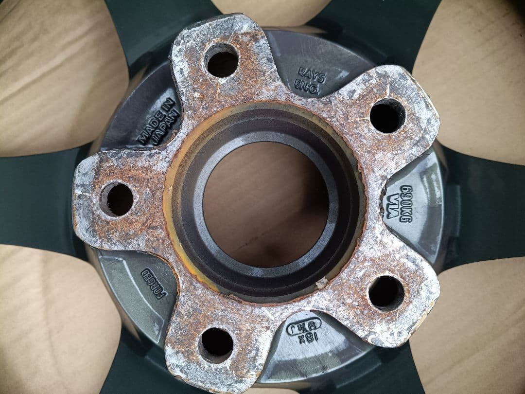 RAYS te37 VOLK RACING 18インチ 9.5j +12