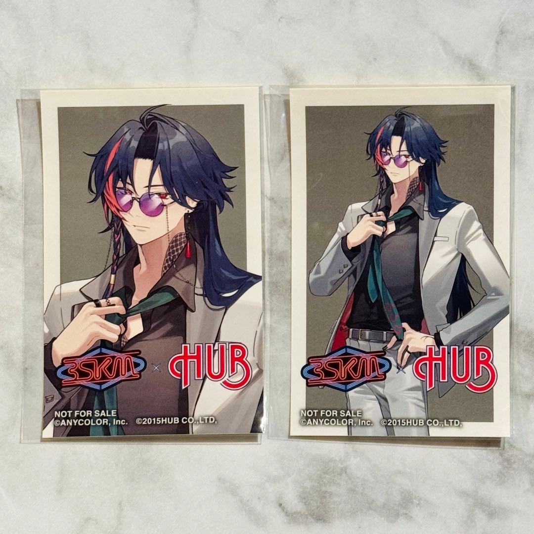 にじさんじ 3SKM 魁星 HUBコラボ 特典ステッカー - メルカリ