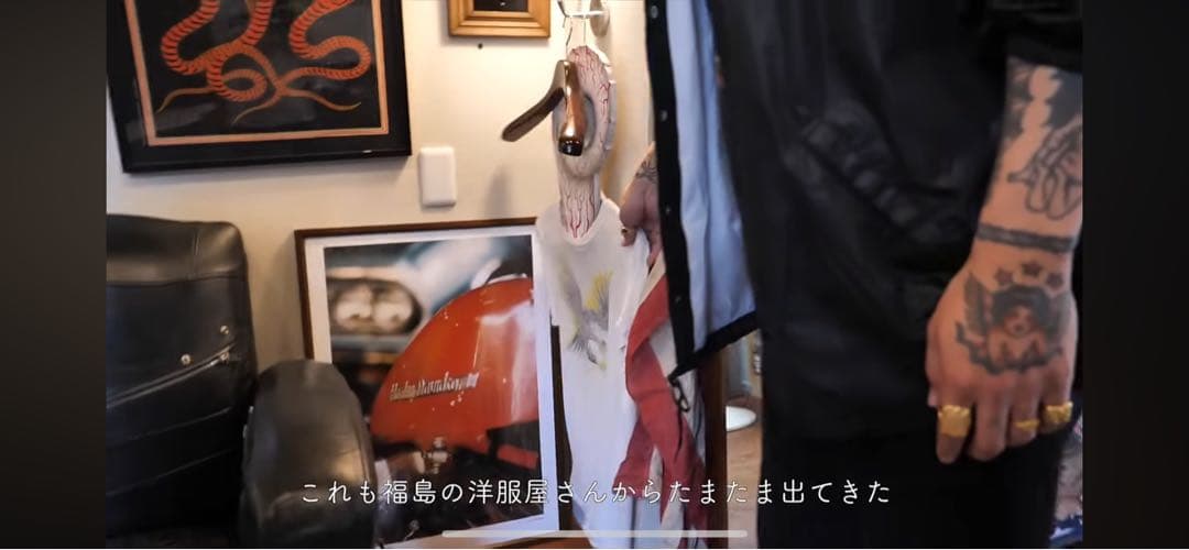 タトゥースタジオヤマダ ハーレーダビッドソン パンヘッドポスター