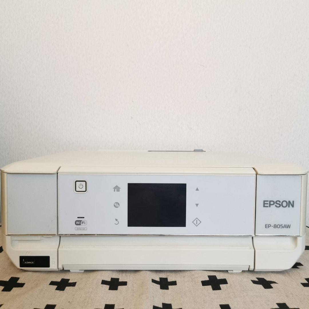 ★ジャンク品★ エプソン EP805AW プリンター インクジェット Yahoo!オークション -「ep-805 ジャンク」の落札相場・落札価格