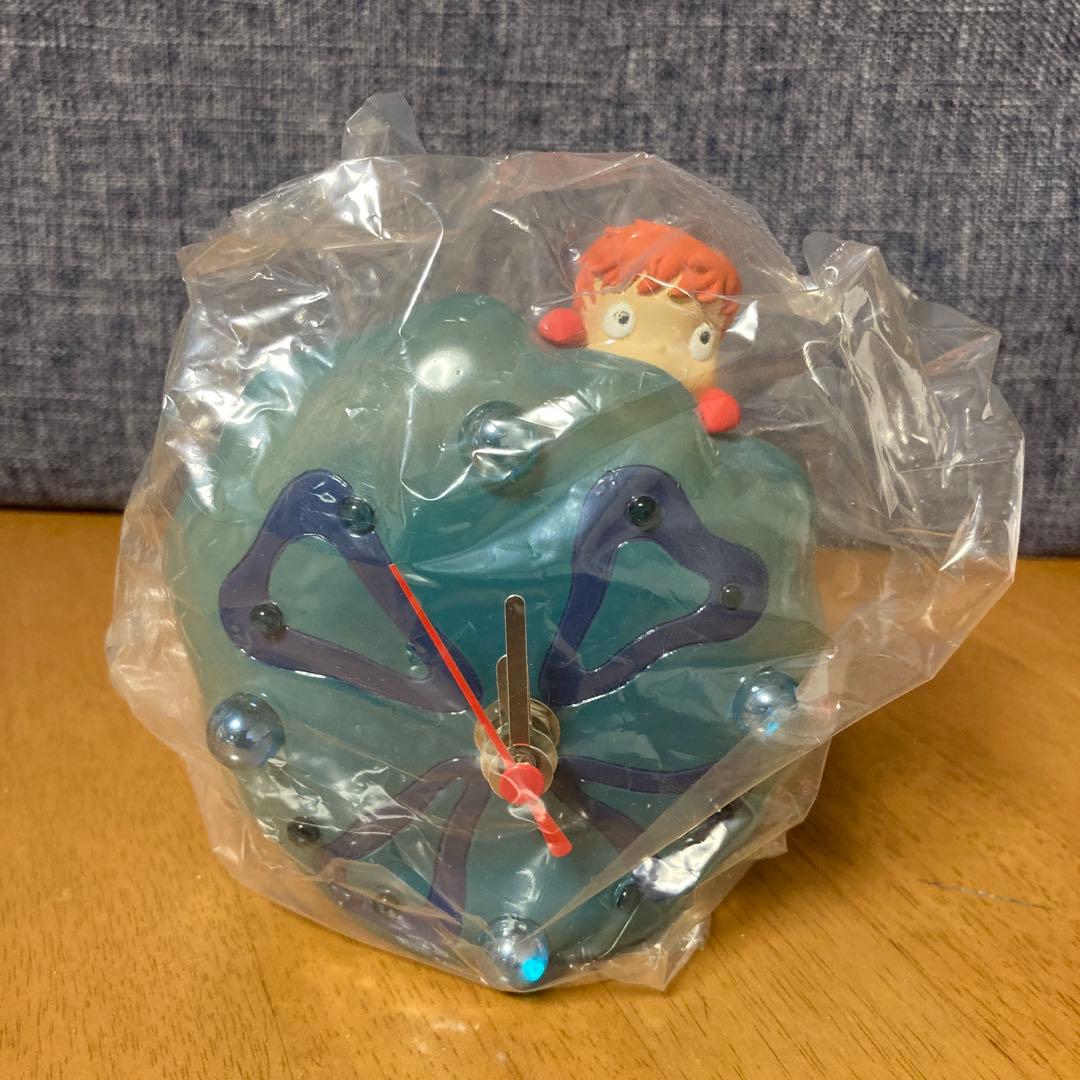 崖の上のポニョ くらげ置時計【未使用品】 - メルカリ