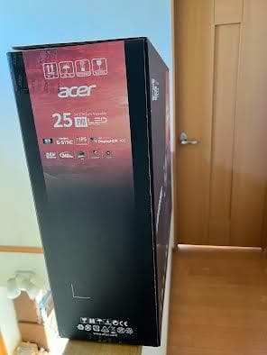 ディスプレイ・モニター本体 acer nitro xv3 series 240Hz 24.5inch