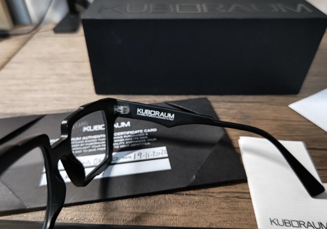 KUBORAUM】クボラムK31/梨花さん愛用モデル/メガネサングラス/超美品