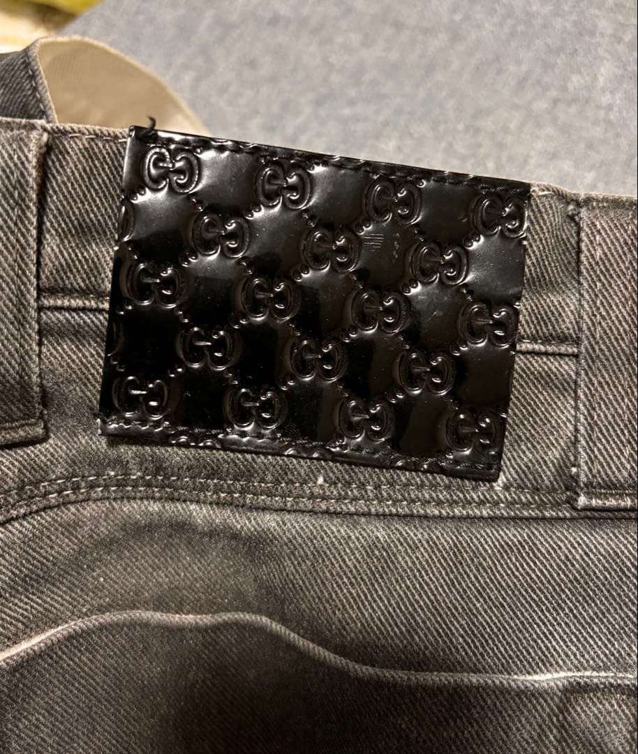 Gucci グラデーションデニムパンツ 46サイズ - パンツお 手頃 価格
