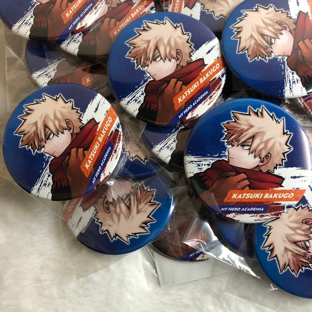 合計50点 僕のヒーローアカデミア ヒロアカ 爆豪勝己 缶バッジ おまとめ
