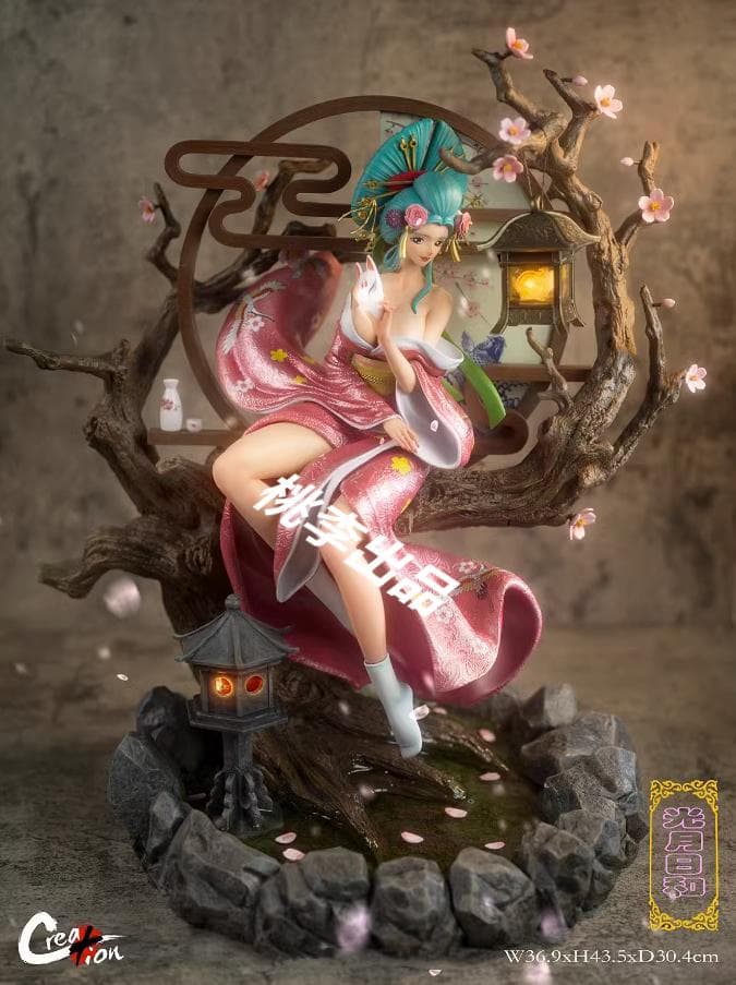 新品未開封『ワンピース』光月日和 / 小紫 ガレージキット スタチュー