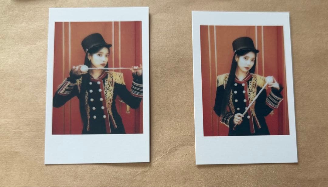 iu the golden hour 公式 md ポラロイド チェキ セット - メルカリ