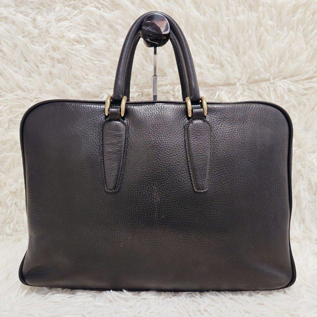 トフアンドロードストーン ビジネスバッグ Vブリーフ A4可 レザー 黒