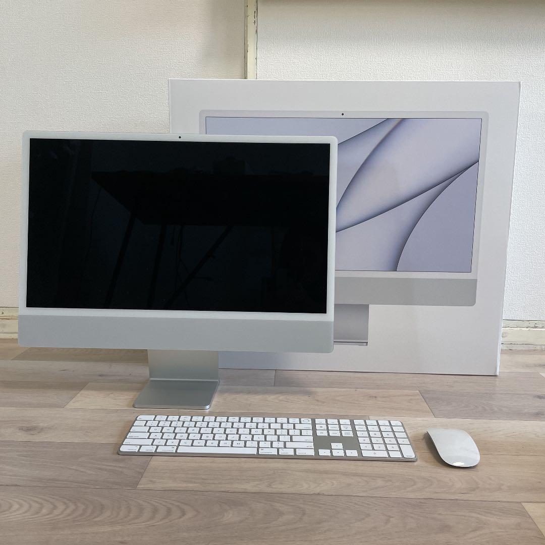 iMac 24-inch シルバー - メルカリ
