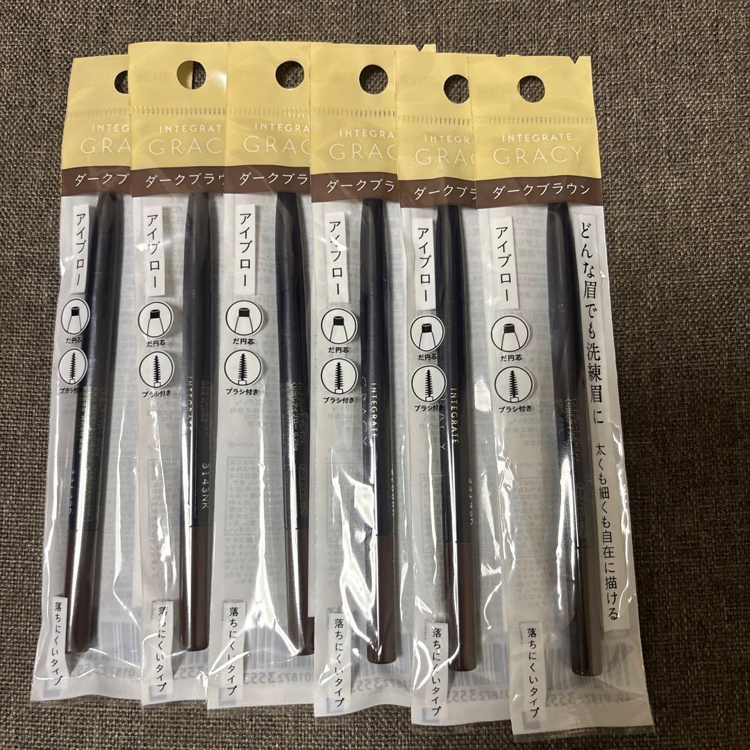 インテグレート グレイシィ くり出しアイブローダークブラウン662 6本セット Amazon.co.jp: インテグレート グレイシィ くり出しアイブロー