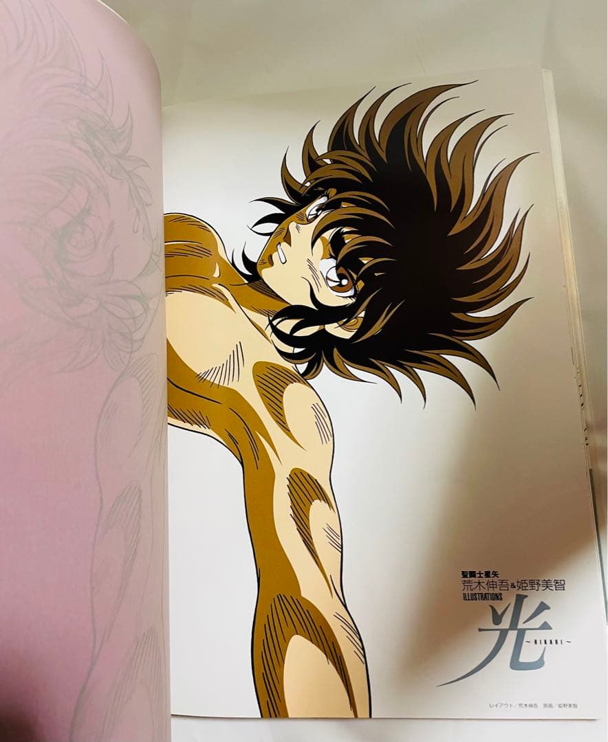 光 : 聖闘士星矢荒木伸吾&姫野美智illustrations - メルカリ