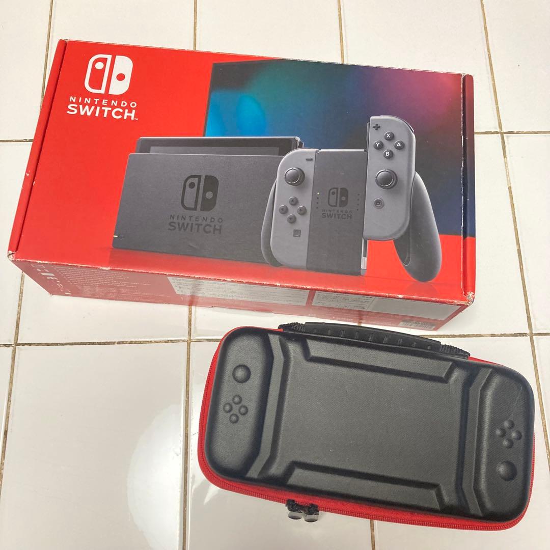 Nintendo Switch 本体　バッテリー強化版 動作確認済 箱あり 動作確認済・除菌済 Nintendo Switch HAD バッテリー強化型 本体 2023