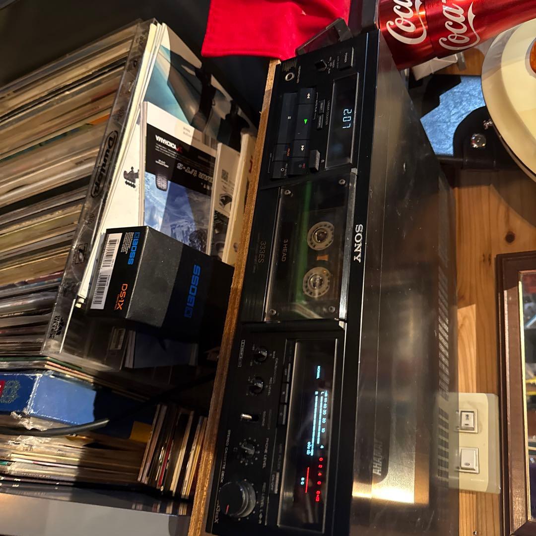 SONY 3 HEAD 333ESデュアルカセットデッキ SONY TC-K333ESG カセットデッキの紹介 | スーパーカセッターズ