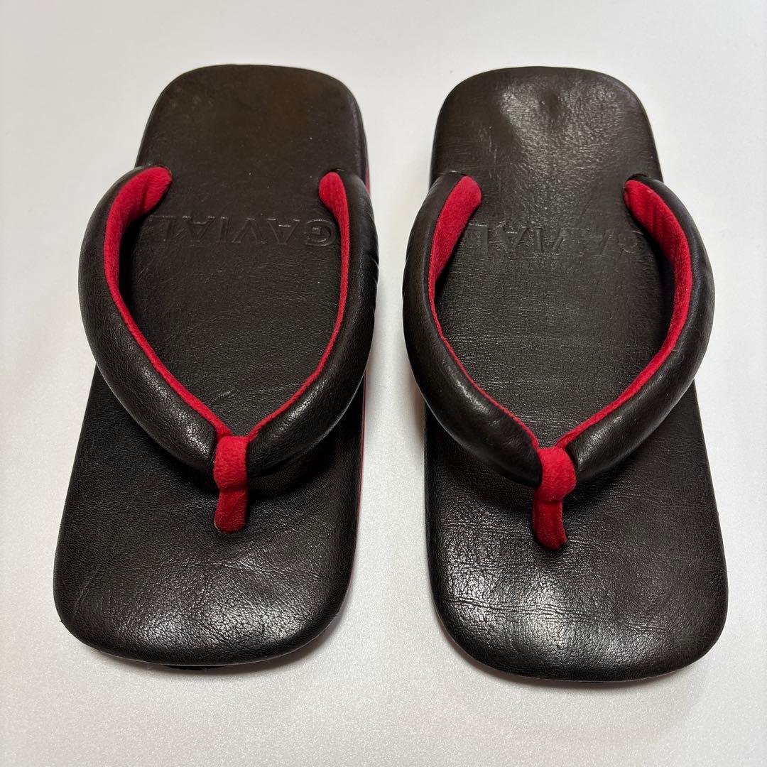 GAVIAL レザー下駄 ガヴィル 中村達也 ロザリオス 大和工房 - メルカリ