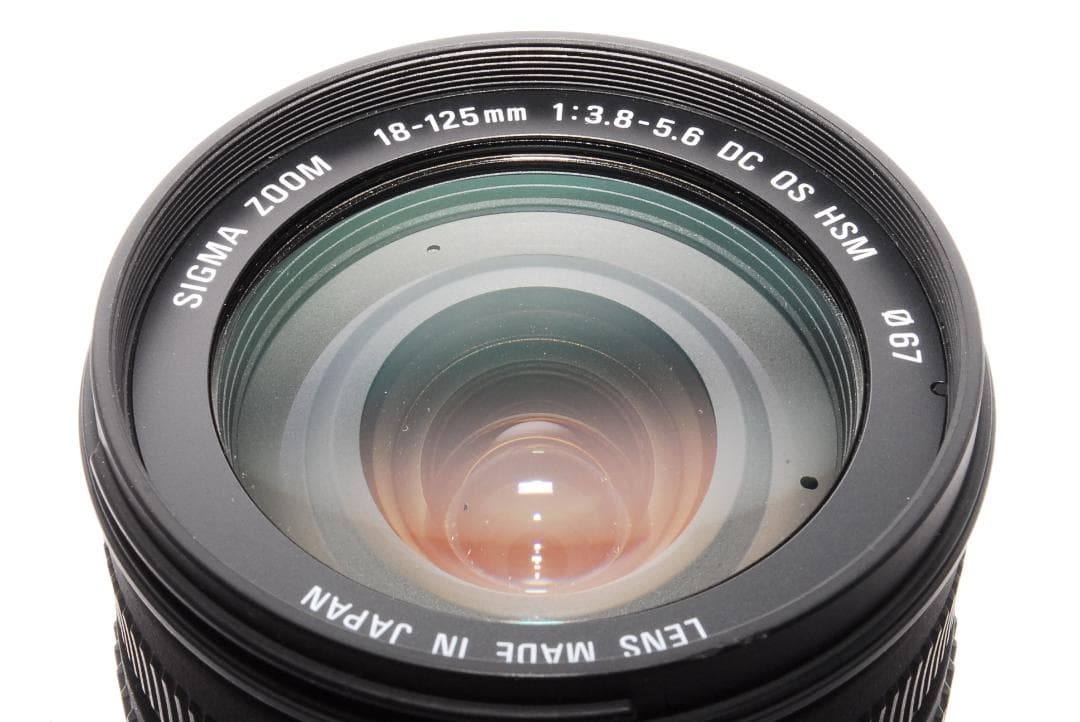 キヤノン用レンズ SIGMA 18-125mm F3.8-5.6 DC HSM