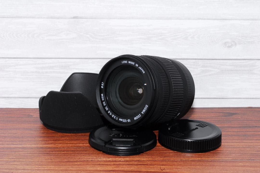 キヤノン用レンズ SIGMA 18-125mm F3.8-5.6 DC HSM