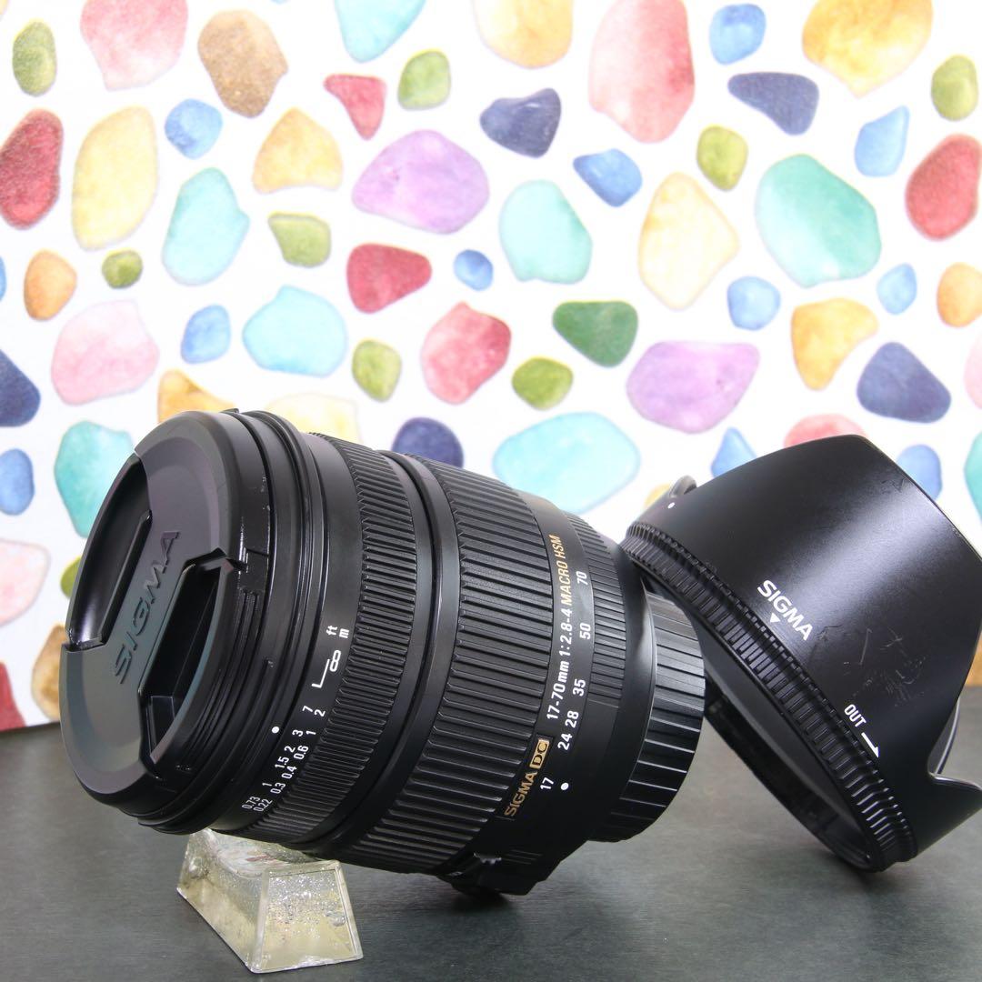 ♥︎◇超広角 ◇SIGMA 17-70ｍｍ F2.8-4 OS MACRO ニコン