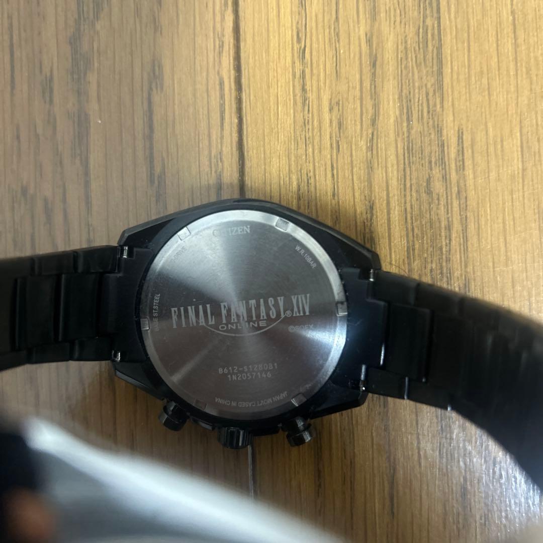 シチズン×ファイナルファンタジーXIV コラボウオッチ -DARKNESS-