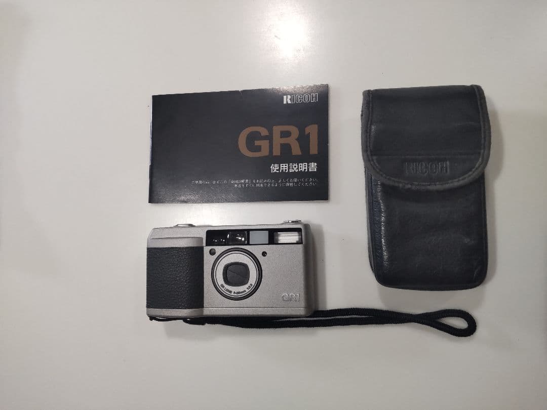 RICOH リコー GR1(シルバー)液晶不良あり リコーGR1 フィルムカメラは修理できるのか？－UNFOGA