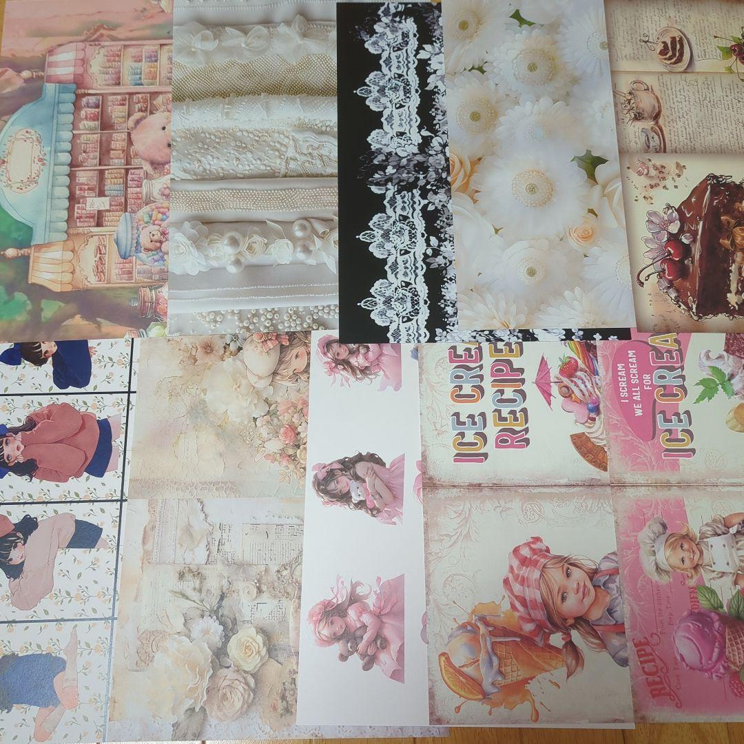 A4紙モノ65枚セット おすそ分け まとめ売り コラージュ 素材 - メルカリ