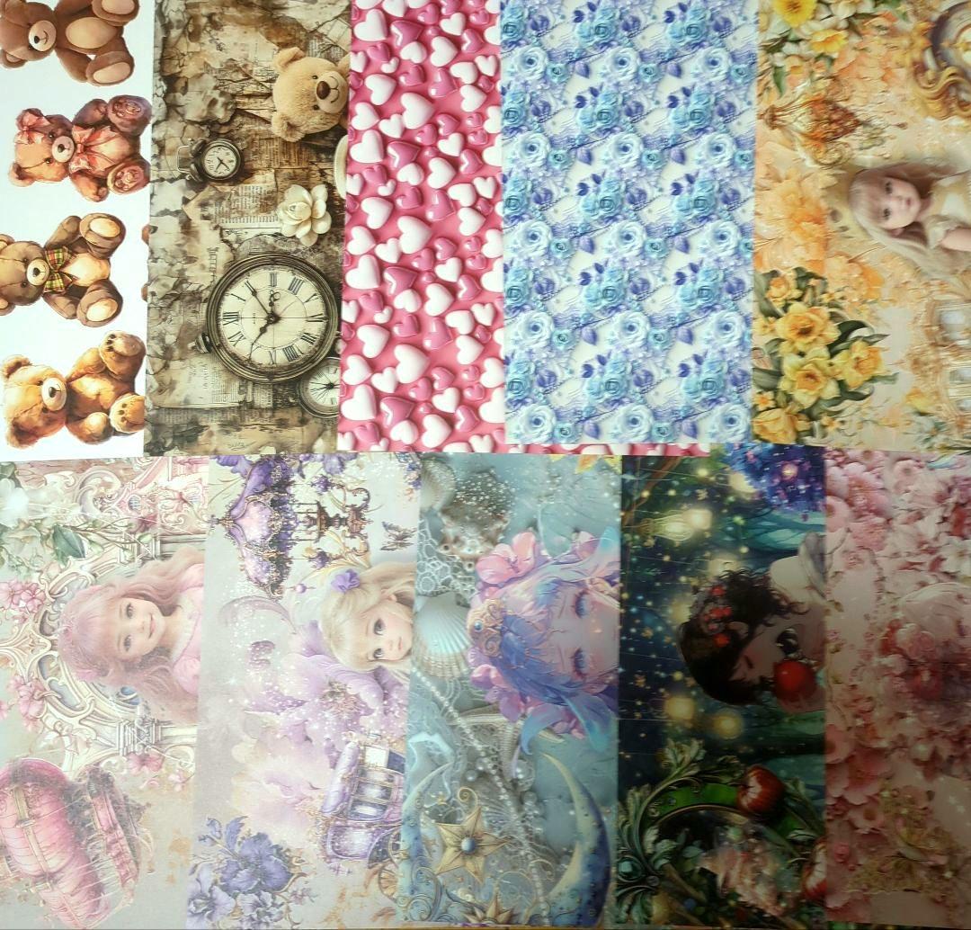 A4紙モノ65枚セット おすそ分け まとめ売り コラージュ 素材 - メルカリ