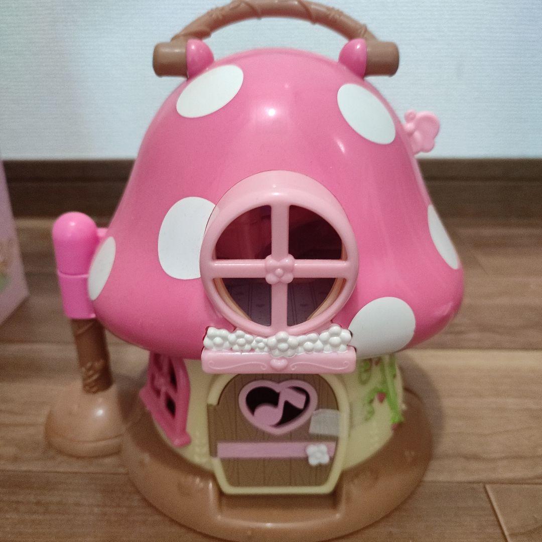 未使用✨MY MELODY ドールハウス マイメロディピアノちゃんきのこの