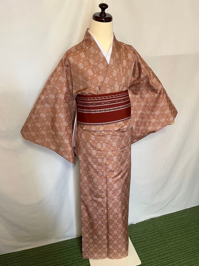 超絶逸品】○沖縄県伝統工芸品○【琉球絣】○天然染料○手引真綿○紬