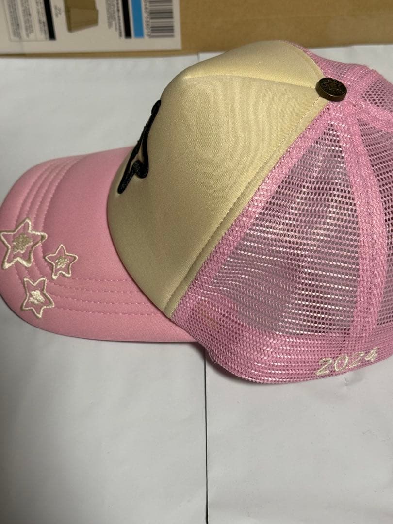 star team スターチーム メッシュキャップ ピンク - メルカリ