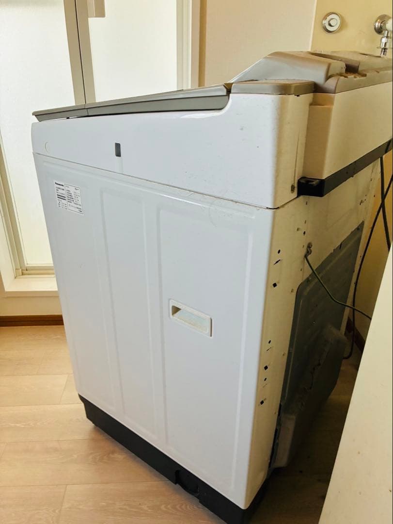 福岡発 Panasonic パナソニック 全自動洗濯機 9.0kg 大容量 縦型