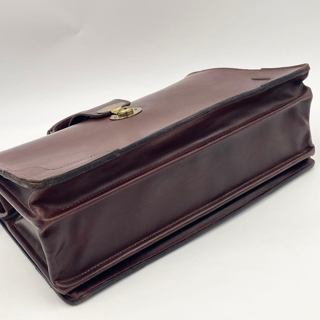 最高級】ホワイトハウスコックス 極上ブライドルレザー ダレスバッグ