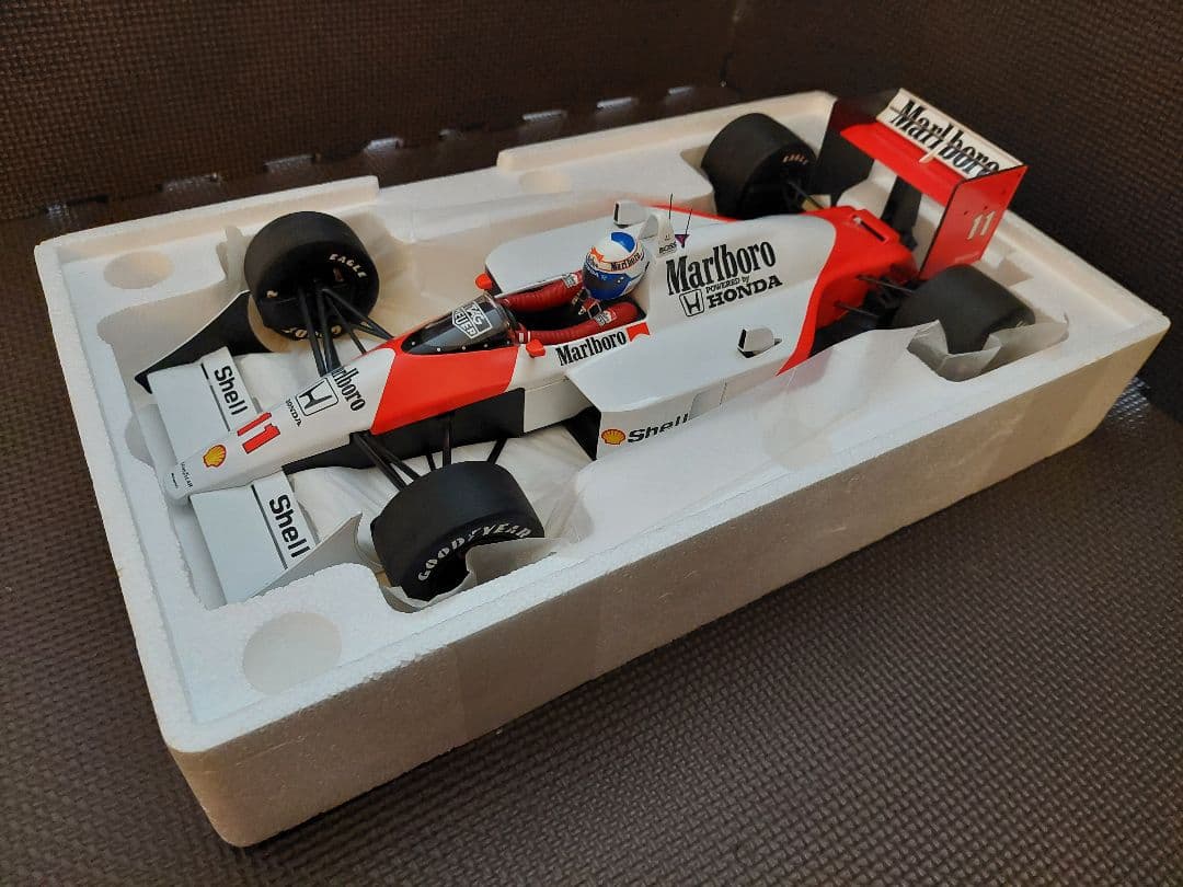 1/12 PMA マクラーレンMP4/4 A.プロスト マルボロ仕様 - メルカリ