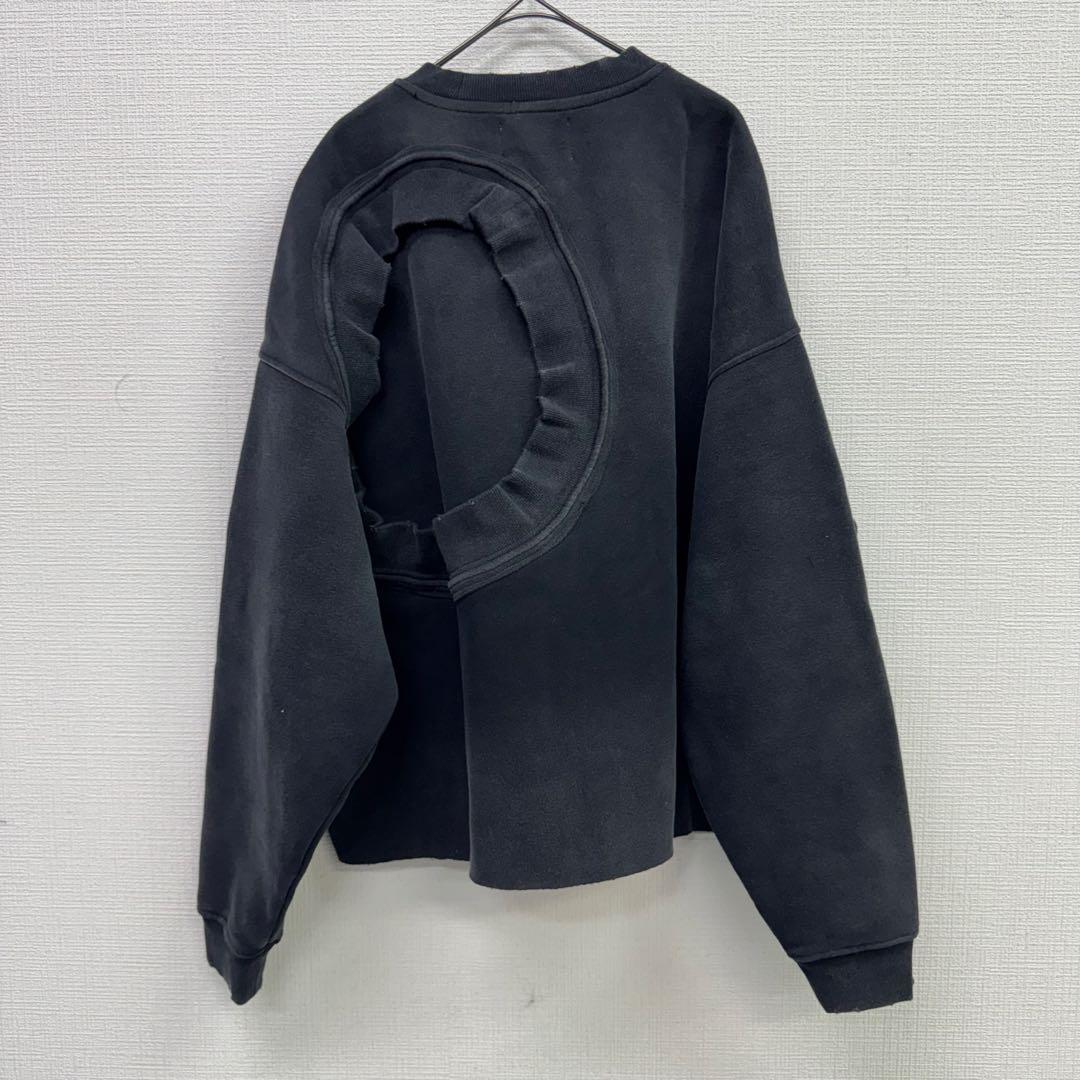 即発送】HELL SYSTEM スウェット ダメージ加工 セントマイケル風