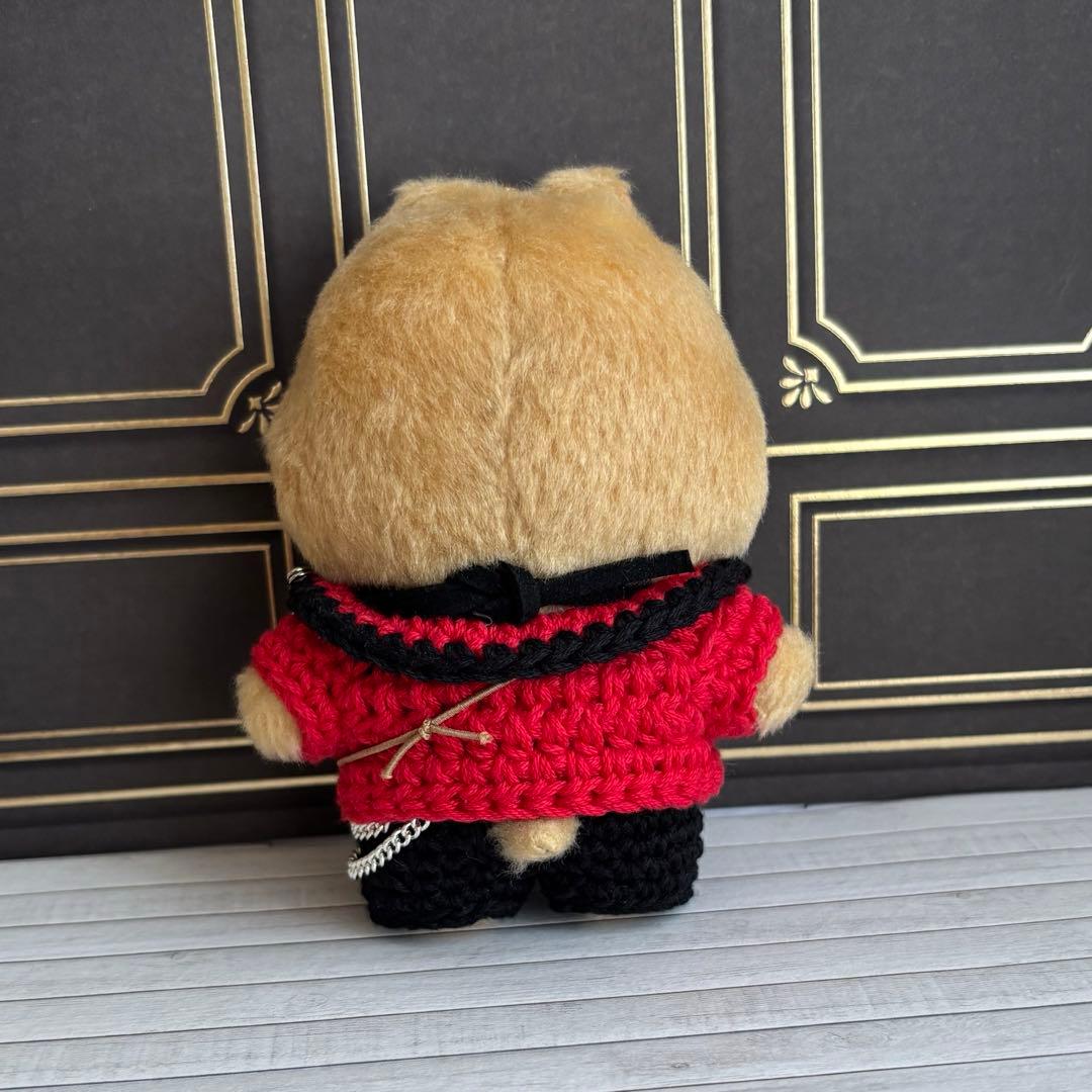 ゆうち様⓵⓶skzoo10cmぬいぐるみ用 衣装 4点 - 着せ替え服・アウト