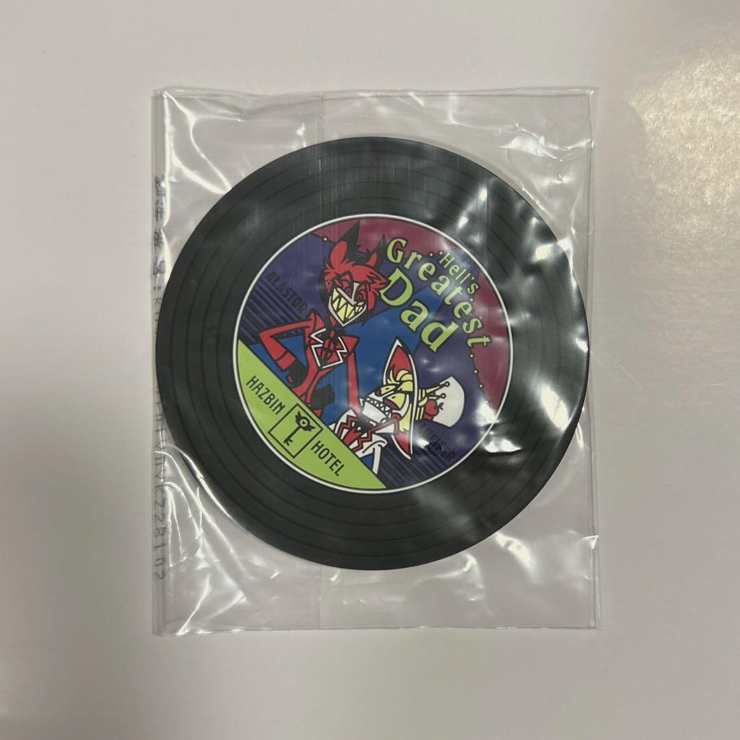 ハズビンホテル 一番くじ G賞 レコード風ラバーコースター - メルカリ