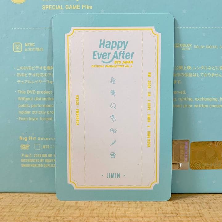 BTS happy ever after ジミン 公式トレカ