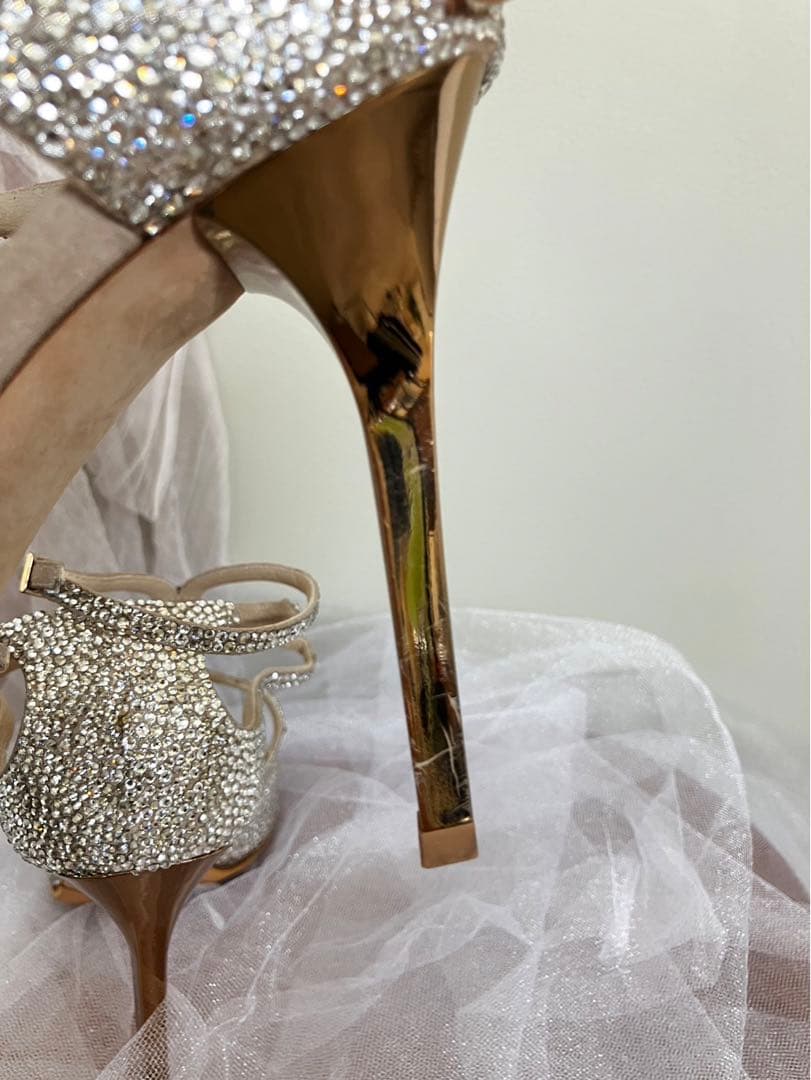 かお様専用⭐︎ 大幅値下げ中！ ジミーチュウ ブライダルシューズ 39