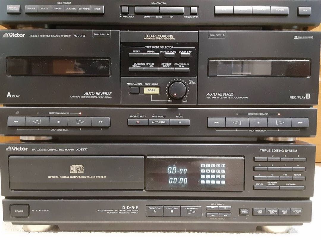 Victor ビクター システムコンポ DC-Z71 - メルカリ