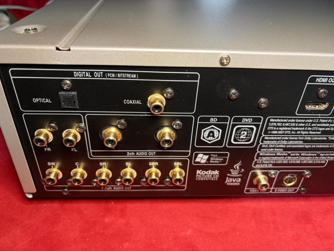 高級機 DENON DVD-3800BD 336,000円 ドライブ換装動作品 - メルカリ