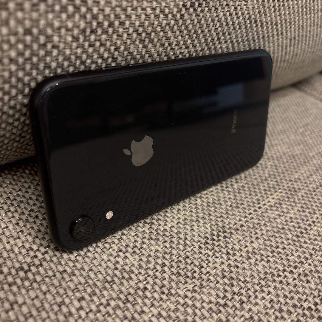 美品】Apple iPhone XR 64GB ブラック 黒 - メルカリ