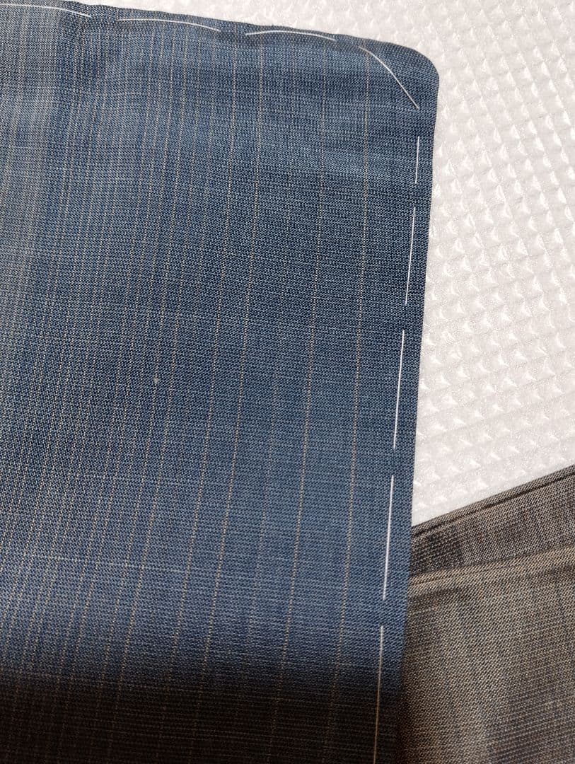 大島紬 未使用しつけ付き 織柄グラデーション