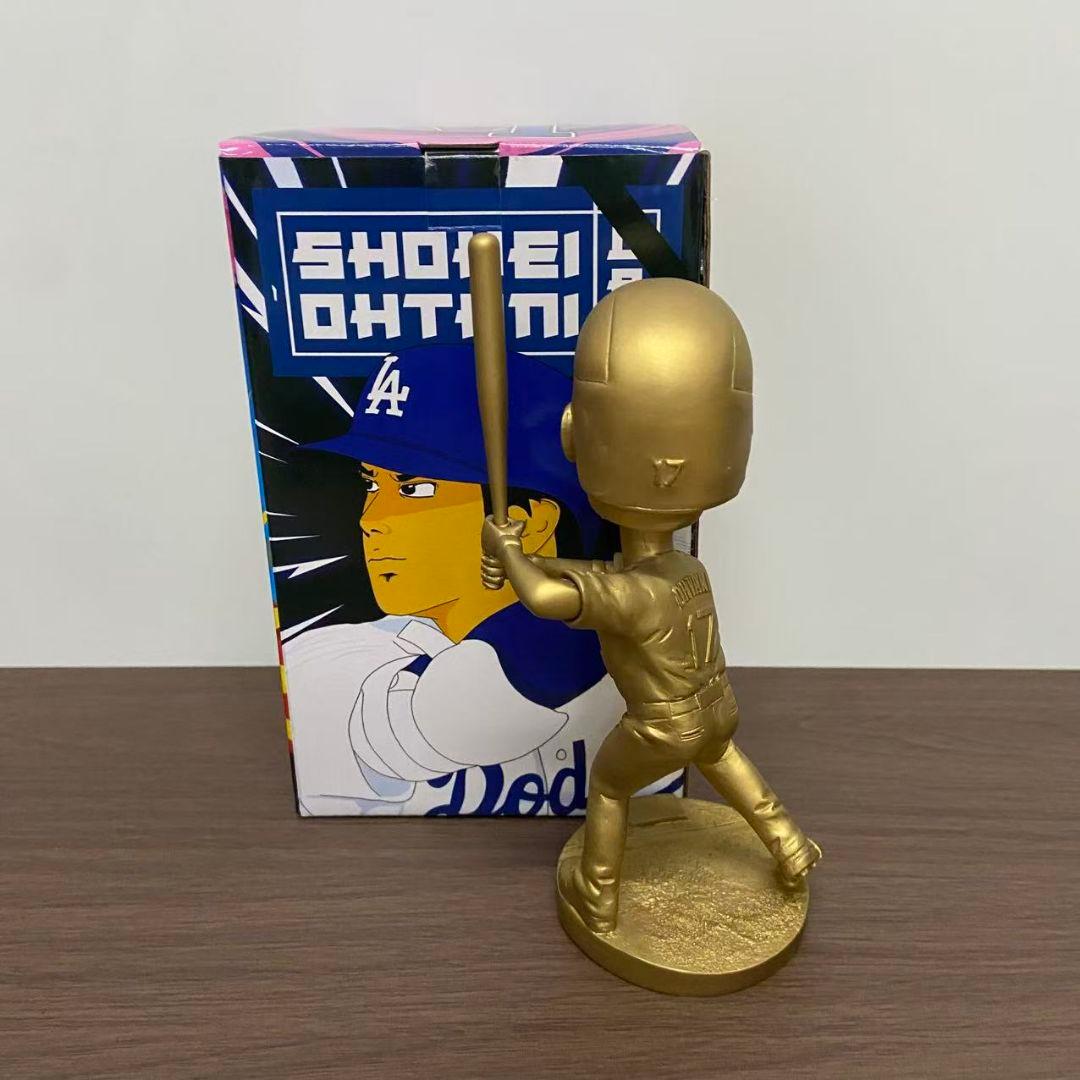 大谷翔平 ボブルヘッド ゴールド ドジャース会員 限定 激レア - メルカリ