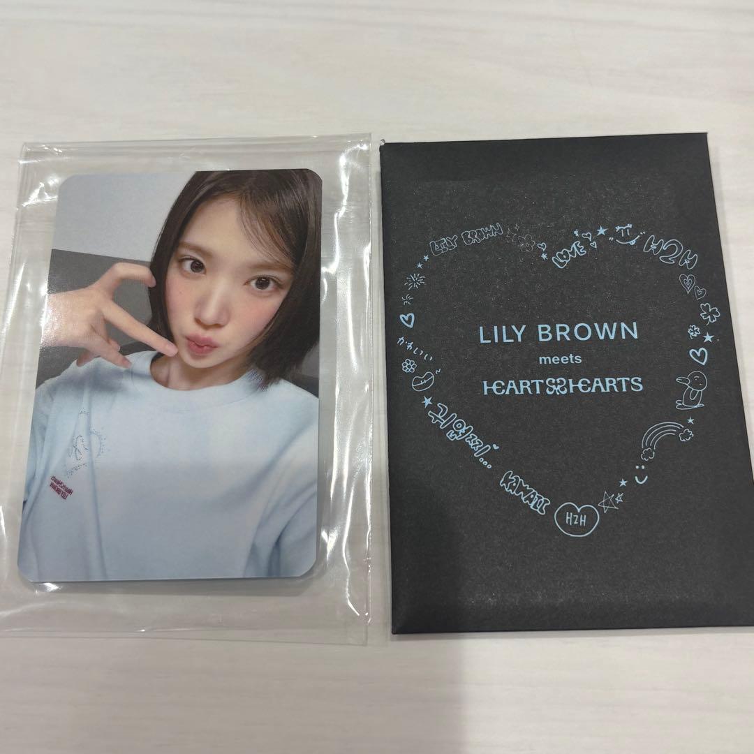 Hearts2Hearts LILY BROWN コラボ 特典 トレカ ジウ - メルカリ