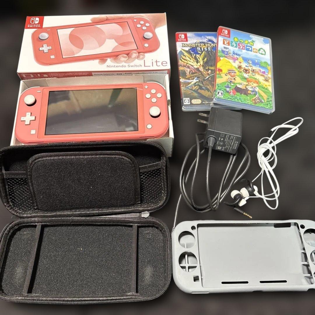【Hizuki】Switch Lite 本体 ピンク ソフト ケース付き 任天堂 Nintendo Switch Lite [コーラル] 価格比較 - 価格.com